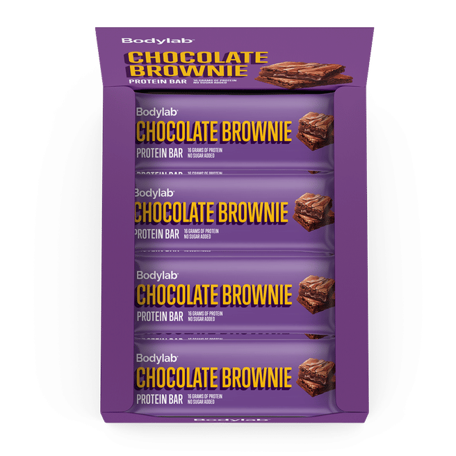 BODYLAB PROTEIN BAR (12 X 55 G) - CHOCOLATE BROWNIE