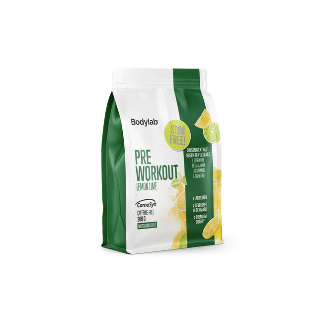 Pre-Workout Lemon Lime (Uden koffein)