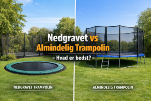 Read more about the article Nedgravet vs almindelig trampolin – hvad er bedst? (Guide 2026)