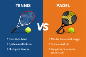 Read more about the article Hvad er forskellen på padel og tennis?