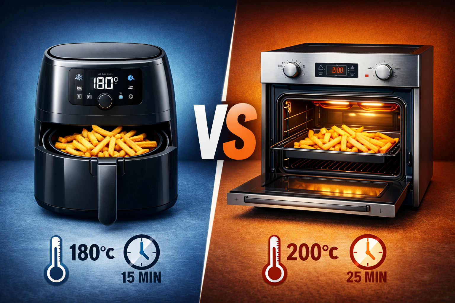 You are currently viewing Hvad er forskellen på en airfryer og en ovn?