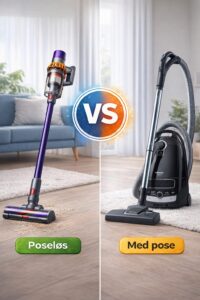 Read more about the article Støvsuger poseløs vs pose – hvad er bedst i 2026?