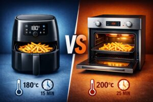 Read more about the article Hvad er forskellen på en airfryer og en ovn?