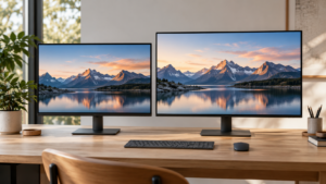 Read more about the article 27 eller 32 tommer i 4K? Sådan vælger du størrelse